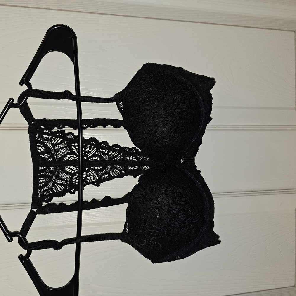 Elegant Black Lace Bralette